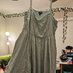 Torrid Sage Green Midi Dress